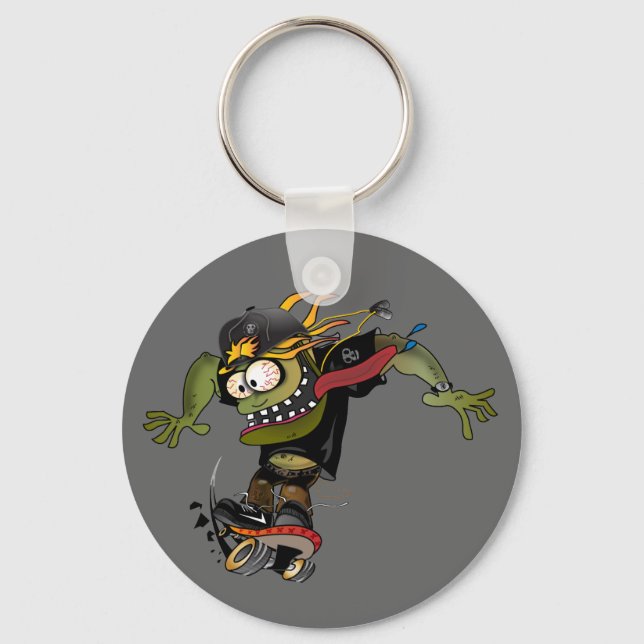 Skateboarder Keychain (Front)
