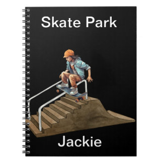 skateboarder notebook
