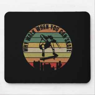 Skateboarder Outfit Skateboard Clothes Skater Skat Mouse Pad