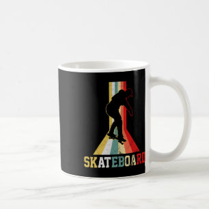 Skateboarder Retro Skateboarding Sk8  Coffee Mug