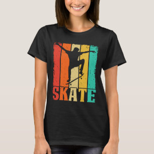 Skateboarder Retro Skating Skateboard Lover Skateb T-Shirt
