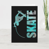 Skateboarder Skater Skate Trick Half Pipe Gift