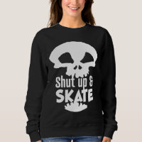 Skateboarder Skull Shut up & Skate Rad Skaters Gra