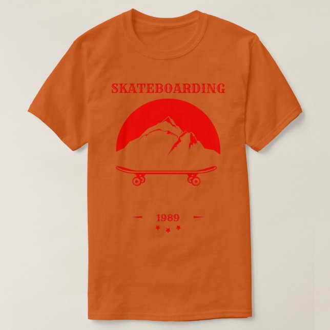 Skateboarding 42 T-Shirt (Design Front)