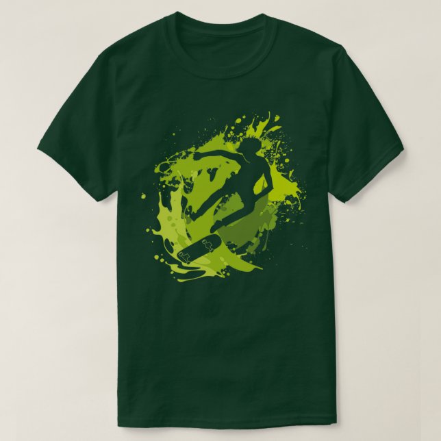 skateboarding 42 T-Shirt (Design Front)