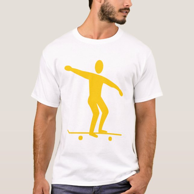 Skateboarding - Amber T-Shirt (Front)