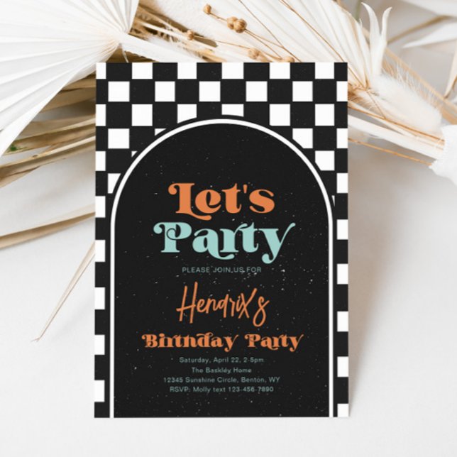 Skateboarding Birthday Invitation (Creator Uploaded)