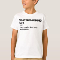 Skateboarding Boy Funny Definition Skateboarder
