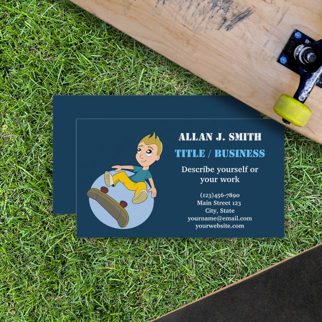 Skateboarding Business Cards (Creator Uploaded)