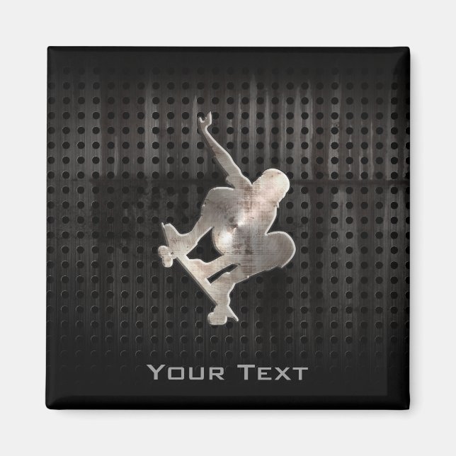 Skateboarding; Cool Black Magnet (Front)