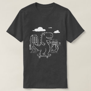Skateboarding Dinosaur T-Shirt