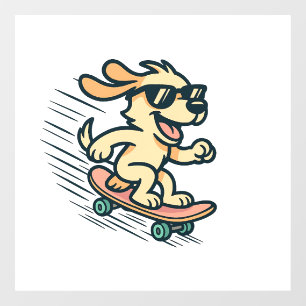 Skateboarding Dog