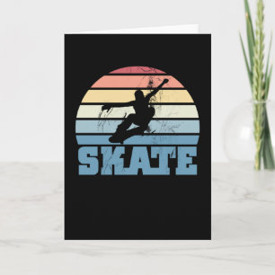Skateboarding Fan Skate Skater Kids Gift Card