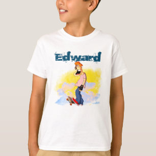 Skateboarding Guy (Light) T-Shirt