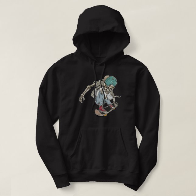 Skateboarding Hoodie (Design Front)