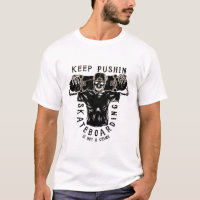 Skateboarding Is Not A Crime-Skeleton Skater Retro