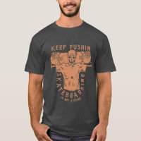 Skateboarding Is Not A Crime-Skeleton Skater Retro