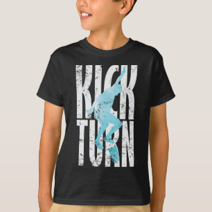Skateboarding Kickturn Sport  T-Shirt