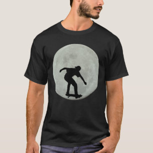 SKATEBOARDING MOON T-SHIRTS