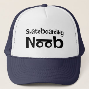 Skateboarding noob trucker hat