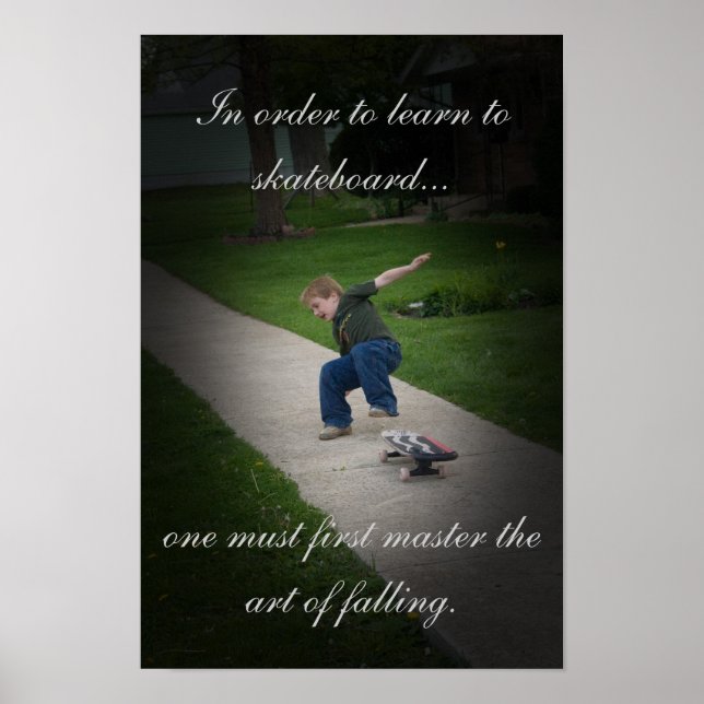 skateboarding poster (Front)
