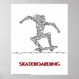 SKATEBOARDING POSTER