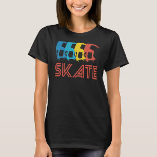 Skateboarding Retro Pop Art T-Shirt
