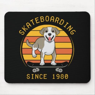 Skateboarding Since 1980 Mouse Pad