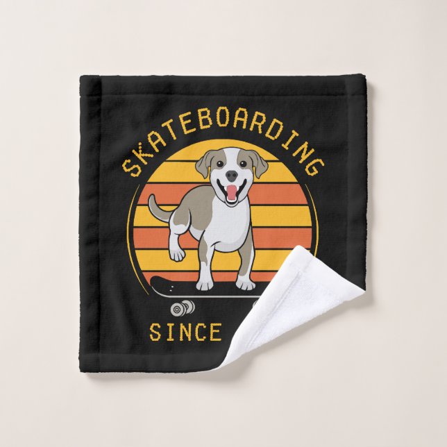 Skateboarding Since 1980 Wash Cloth (Wash Cloth)