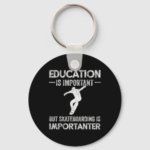 Skateboarding Skateboard Gift For Skateboarder Vin Key Ring