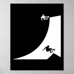 Skateboarding Skateboard Skater-girl Skater-boy Ol Poster