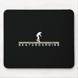 Skateboarding Skateboard Vintage Retro Gift Mouse Pad