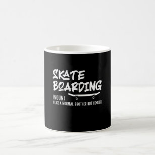 Skateboarding sport but cooler coffee mug