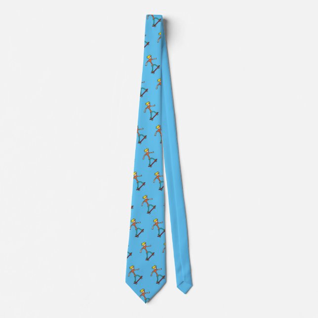 Skateboarding Tie (Front)