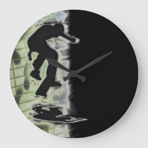 Skateboarding Wall Clock