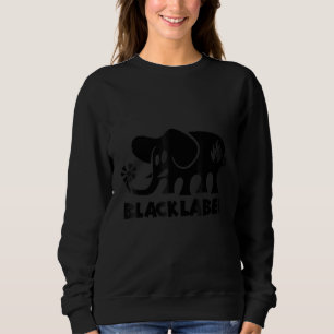 Skateboards Blacks Labels Elephant Sweatshirt