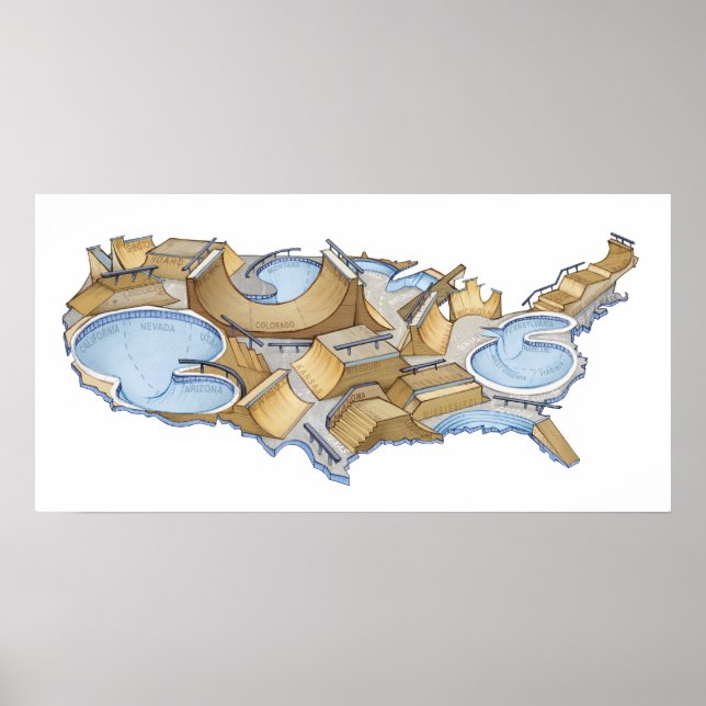 SkatePark USA Poster (Front)