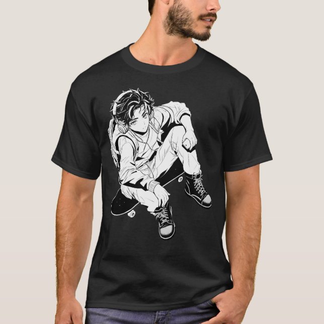 Skater Boy  T-Shirt (Front)