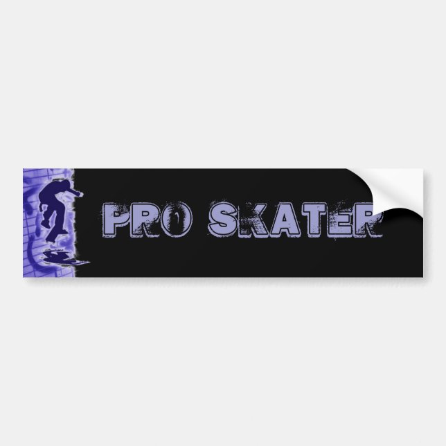 Skater Bumper Sticker (Front)