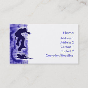 Skater Business Card