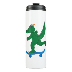 Skater Crocodile Thermal Tumbler