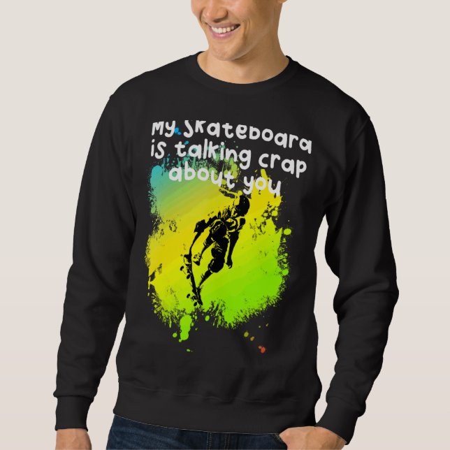 Skater Dress Sweatshirt (Front)