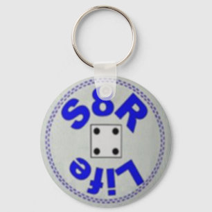 Skater for Life Keychain