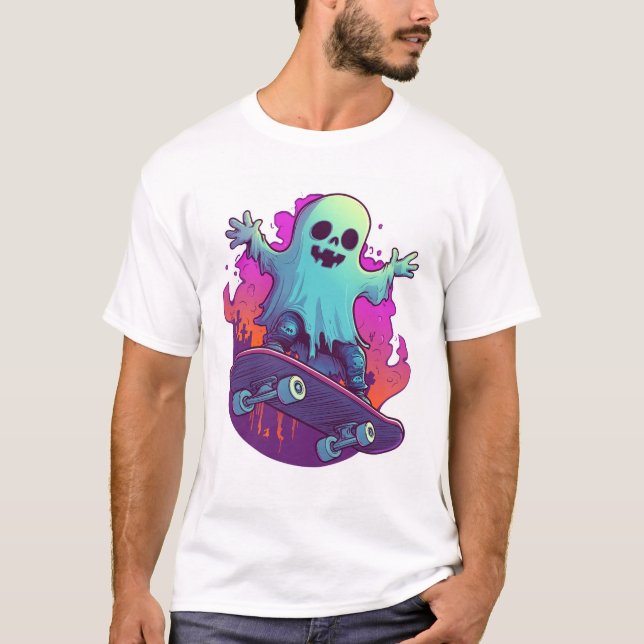 Skater Ghoul T-Shirt (Front)