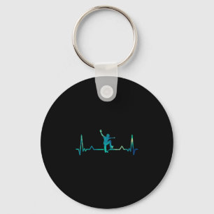 Skater Gift Skateboarding Skateboard Key Ring