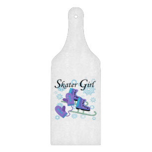 Skater Girl Cutting Board