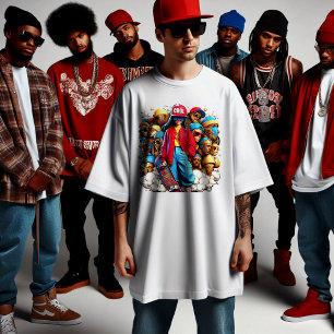 Skater Girl Hip Hop Style T-Shirt