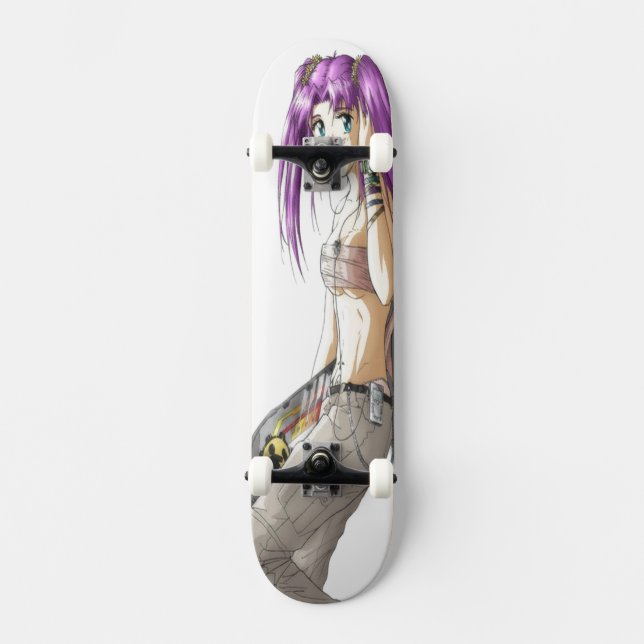 Skater Girl Skateboard (Front)