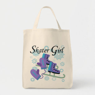 Skater Girl Tote Bag