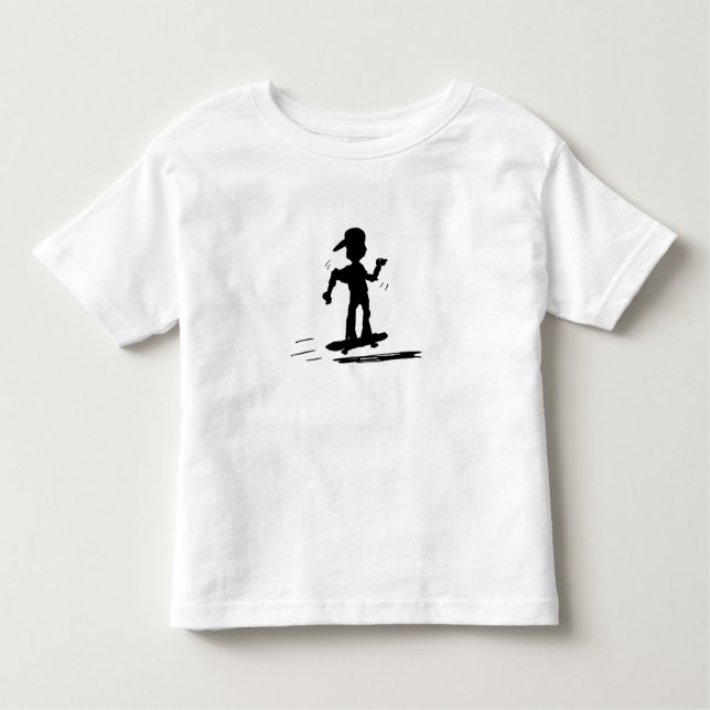 Skater Kid - nd Toddler T-Shirt (Front)